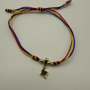Colombia gold plated bracalet. Manilla de Colombia baño de oro